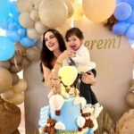 Fahriye Evcen Instagram - It's KEREM's weeek! 🤩🎉🥳 @keremmozcivit 🌟💙 #keremturnedone 🌟💙 #18.01.2023