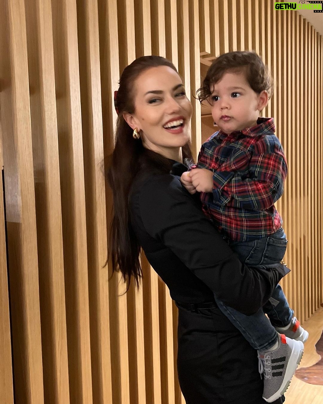 Fahriye Evcen Instagram - 👑 my little prince.. 💫 KEREM 💙