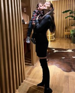 Fahriye Evcen Instagram - 👑 my little prince.. 💫 KEREM 💙