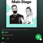 Fainal Instagram - Hoy somos portada con @f4stmusic de #mainstage una de las playlist más importantes de @spotify! Gracias a @spotifyforartists por la oportunidad! Se vale soñar! 🖤🚀👾