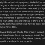 Falk Hentschel Instagram - The reviews for our feature film #SwapMeBaby are coming in and so far they are 100 %. This one was very lovely. It’s nice to be seen like that. @kimieabreak and @charlietonline deserve the praise. Glad you enjoyed this film IndieCritic
