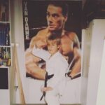 Falk Hentschel Instagram - my journey to becoming a story teller actually started with martial arts. An art form i can’t wait to share with my son. It cultivates consciousness on so many levels, discipline to work on yourself and gives you so many tools that help you for the rest of your life. I wanted to reimplement martial arts into my life this year and have found an amazing online course of a style i have long admired and dabbled in many moons ago, made famous by Bruce Lee. check out @mindful_wingchun Nima King’s program is lovely and offers so much. I want to introduce you to him next week wednesday 7pm pst time / thursday 11 am hongkong time. I’ll keep posting some baby karate pics until then 😊