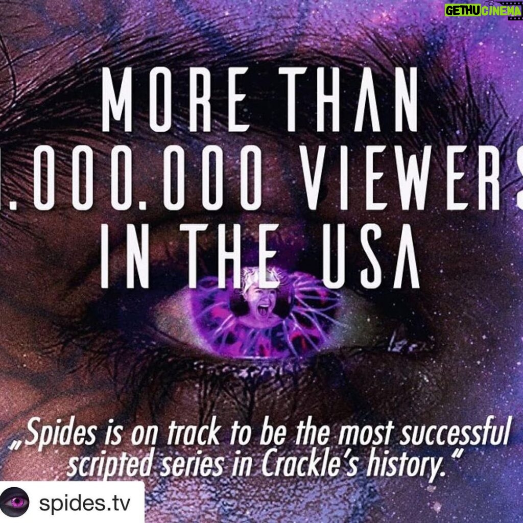 Falk Hentschel Instagram - congrats to the whole Spides Family. well done! #Repost @spides.tv with @get_repost ・・・ US streaming service CRACKLE has just announced that #spides has already exceeded 1 million viewers in just two weeks. This makes SPIDES the most popular scripted series on Crackle. „The series has truly taken Crackle by storm since it launched two weeks ago“ says Crackle Plus president.”