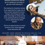 Falk Hentschel Instagram – my friend @siribaructhornton invited me to cohost her beautiful retreat in Yucca Valley. To all you creatives that feel stuck or want to expand, check this out and DM @siribaructhornton for one of the spots if you feel called.