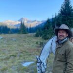 Falk Hentschel Instagram – Finally got to fulfill a childhood dream of being a cowboy, riding this beautiful  horse out in the wilderness. Asarah took great care of me and kept me safe. Thank you. 
#horses #freedom