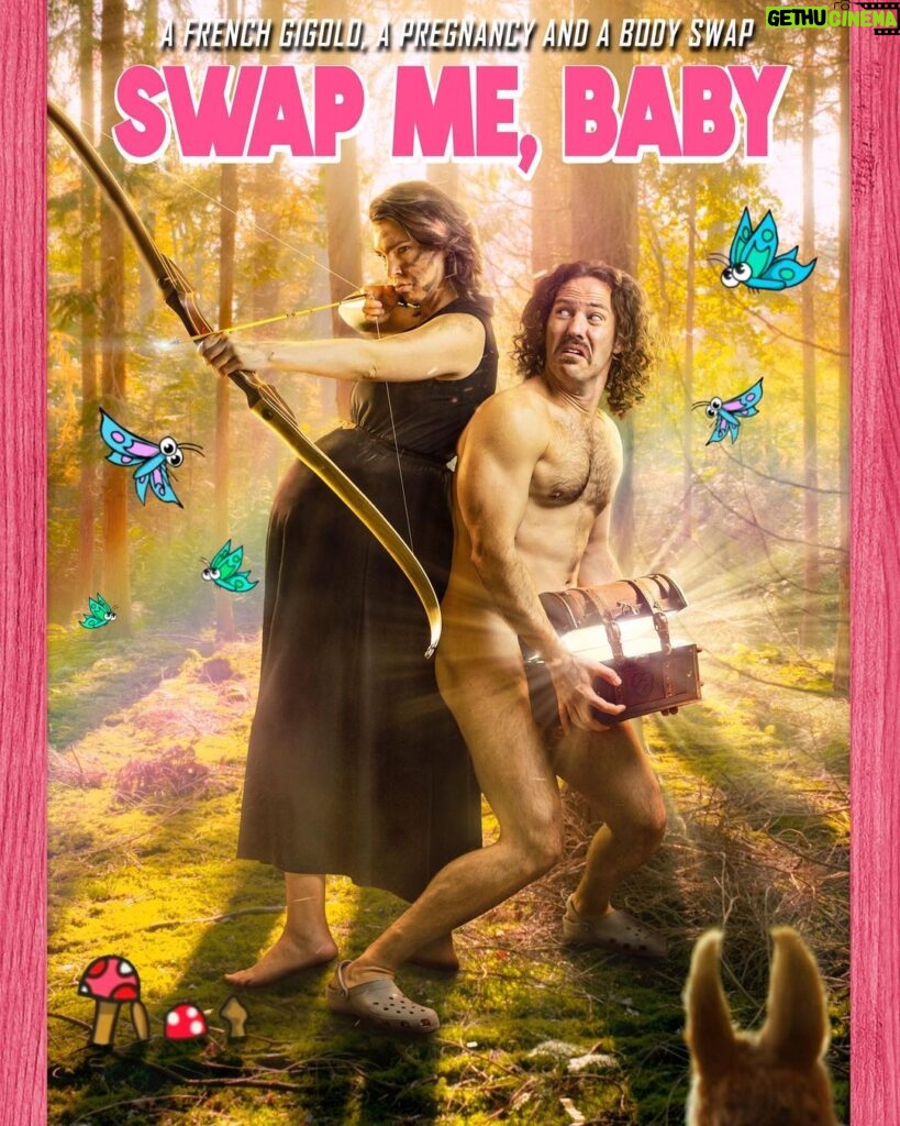 Falk Hentschel Instagram - So proud to announce the release of my first produced feature. How did this happen?! Stream #SwapMeBaby starring my lovely lady @kimieabreak opposite myself. june 14th streaming everywhere. Trailer in my bio.