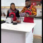 Falz Instagram - What do you think @falzthebahdguy made in the studio today?🤣 Guys, go and subscribe to our @youtube channels and wait for the baddest collaboration video ever. It is going to be super lit👌. 🎥 @highsight_studio #ifyskitchen #kitchenqueen #youtube #ndiike