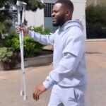 Falz Instagram - Significant progress recorded after a month 🩼 Went for a quick stretch with the Chivas family 🧡 Hopefully back on the pitch this time next year 🥹🤞🏾 @chivasregal #RegalFC #RaiseTheGame