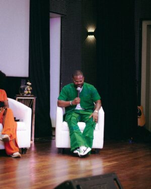 Falz Instagram - Constructive conversation at @ignitetalksbytasck 👌🏾 

👕 👖- @vividoke