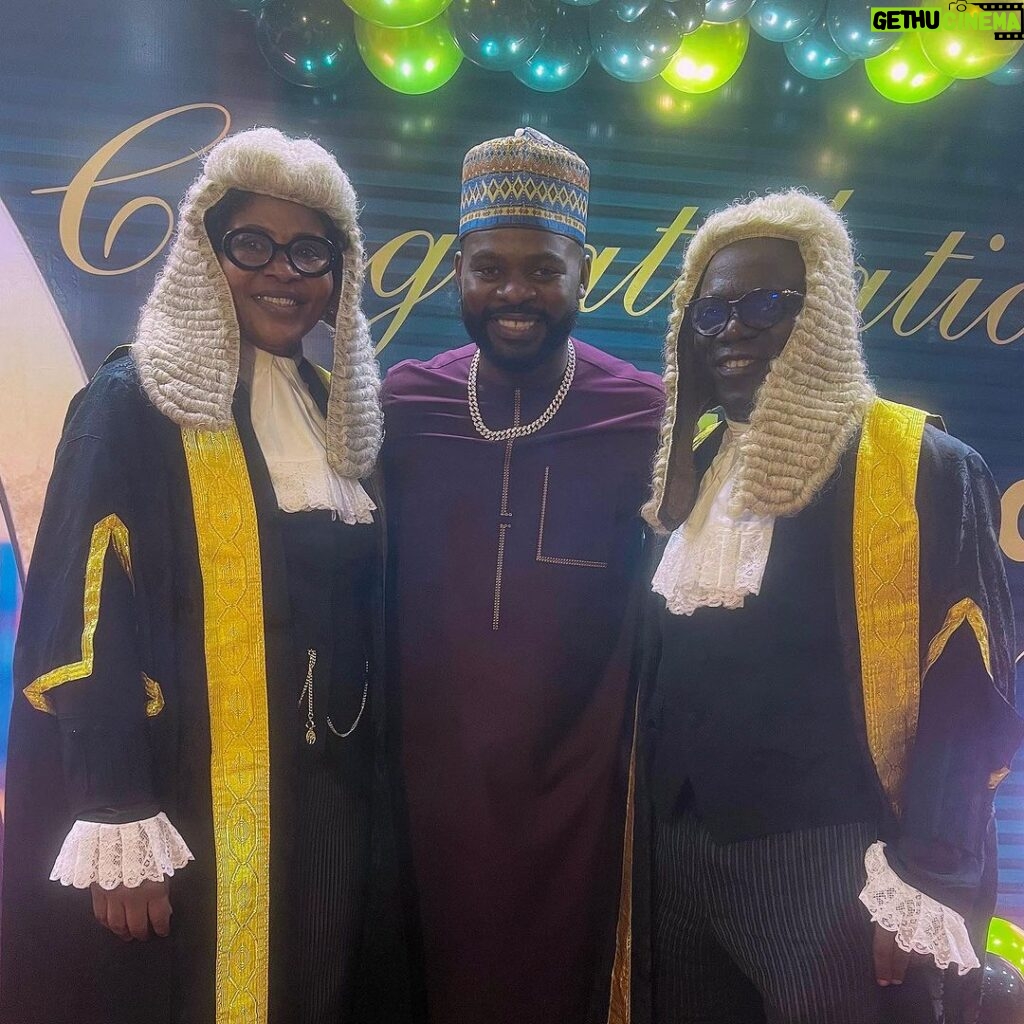 Falz Instagram - What’s better than one Senior Advocate? Two 🤲🏽🔋