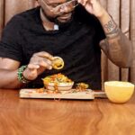 Falz Instagram - It has to be that who-send-me-message level spicy 👌🏾 @bettyharry_ @the_peppersoupshop