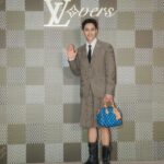 Fandy Fan Instagram - 就說要來 ㄒㄧㄚˋㄒㄧㄚˋ叫🔥🔥 好玩好玩🫶🏻❤️‍🔥🫶🏻 @louisvuitton @pharrell Stylist @charliebubblecat Makeup @wjc_mua Hair @ajae_yt @driven.by Photo @0uwang Team @weteamwork.co #LVMenSS24#louisvuitton