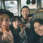 Fandy Fan Instagram – 旅行這種事大多是相當累人的。不過有些知識是疲累之後才能親自學到的。有些喜悅是筋疲力盡後才能獲得的。這是我繼續旅行所得到的真理 — 村上春樹。

好喜歡這段話，這是我們的 #演員們的旅行 
@fotoallison 
@truetrue.wang 
@junoohknow 

@mougganofficial #mouggan