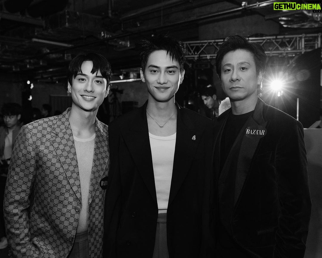 Fandy Fan Instagram - 好精彩的party 認識更多新的朋友,希望我們很快又可以見面,也謝謝陪伴我的粉絲朋朋們,期待下次再一起分享好玩的事😊😊😊 @harpersbazaarhk Makeup: @wjc_mua Hair: @garden_hairstylist Photo: @0uwang Styling: @charliebubblecat Team: @weteamwork.co Jacket: @acnestudios by @farfetch Shirt&trousers: @facetasmtokyo Jewelry: @piaget Shoes: @louboutinworld