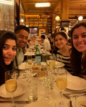 Fareed Zakaria Instagram - Is there a better run restaurant than Balthazar? That stunning room, first class food, great service. It has it all - and serves breakfast, lunch and dinner, 7 days a week! The most joyful place for a celebration, which was what we had - my niece graduating from Columbia. @keithmcnallynyc @balthazarny
