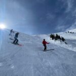 Fareed Zakaria Instagram - Two weeks ago, we climbed up to the Aspen Highlands Bowl and skied down, a first for Sofia (14) and her friend Lilly. (Omar (23) did the hike and ski twice in one day and four times in 3 days!) A wonderful experience - though the ski week ended with me taking a fall and my arm in a sling. AC separation. Not to worry, it's healing nicely. It has to, I promised to go skiing in late March with Lila (19). 🎿