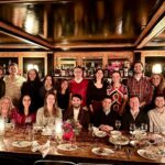 Fareed Zakaria Instagram - Xmas dinner for my GPS and documentary unit teams, followed by karaoke. A real privilege and pleasure to work with such talented people - and it's lots of fun. Feel very blessed. (I might drop more of the karaoke over time!) New York, New York