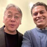 Fareed Zakaria Instagram - If I look like a fan boy, I am! It was an honor to meet one of my literary heros, Kazuo Ishiguro. Actually we met once before, when I was 26 and attended a book signing in Cambridge, MA and nervously asked for his autograph. Strangely, he did not remember! Manhattan, New York