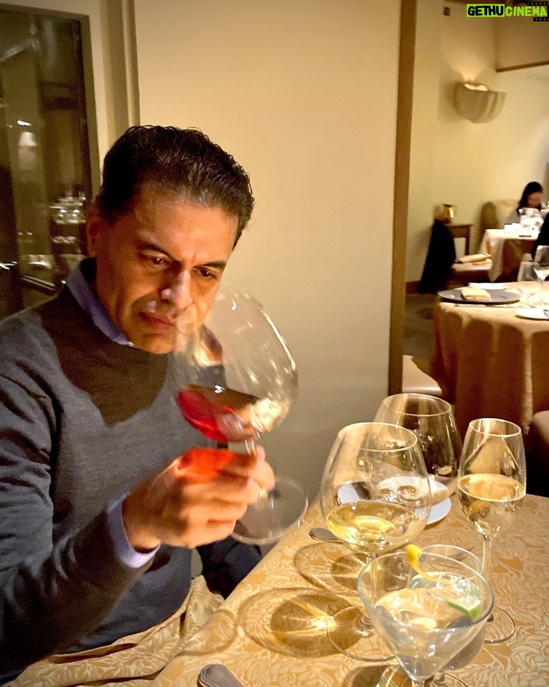 Fareed Zakaria - 1.2K Likes - Trying a wonderful local wine, Father John's Pinot Noir, at perhaps the restaurant with the best view in Napa, and very good food as well!
