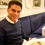 Fareed Zakaria Instagram - If I were a Michelin Guide inspector, I would give two stars to the dazzling Les Trois Chevaux. Angie Mar's cooking is stunning. Look at this salmon lightly cooked with a sorrel beurre blanc. And the chic room is a visual treat. Manhattan, New York