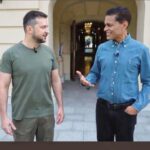 Fareed Zakaria Instagram - Amazing opportunity to spend time with him in the midst of all that he has to deal with. Kyiv, Ukraine
