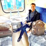 Fareed Zakaria Instagram - Before the 12 hour train ride from Poland to Ukraine. An amazing experience. Oh, and some luggage so we could do the interview with Zelensky. Chełm, Katowice, Poland