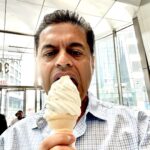 Fareed Zakaria Instagram - One of my guilty pleasures. I love soft serve ice cream - but must be from an ice cream truck on a hot day! Today qualifies!