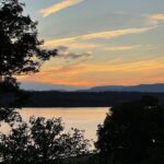 Fareed Zakaria Instagram - July 4th sunset over the Hudson, before the fireworks. #nofilter