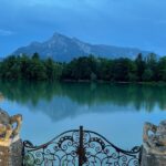 Fareed Zakaria Instagram - This may be the prettiest setting ever! #nofilter The conference was held at the home of the Salzburg Global Seminar, once owned by an Austrian Jew, then confiscated by the Nazis. It was where much of the Sound of Music was filmed. Finally me paying homage to one of my idols. Hotel Schloss Leopoldskron
