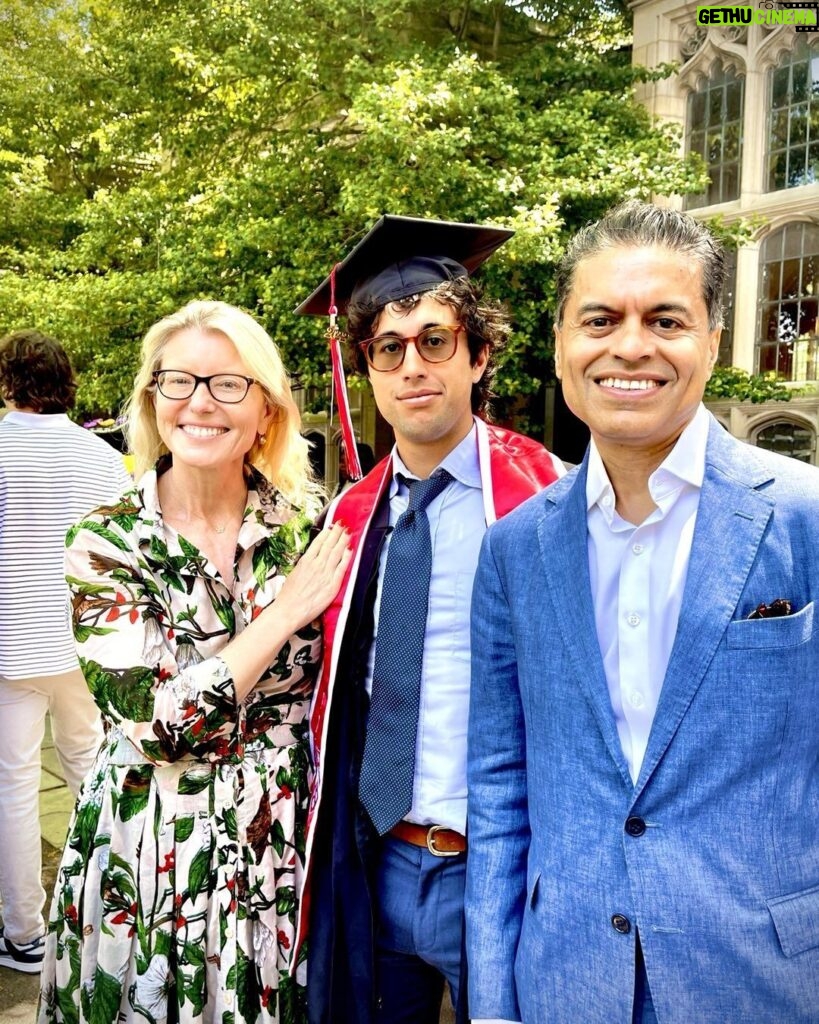 Fareed Zakaria Instagram - A great day for us. Congratulations Omar! New Haven, Connecticut