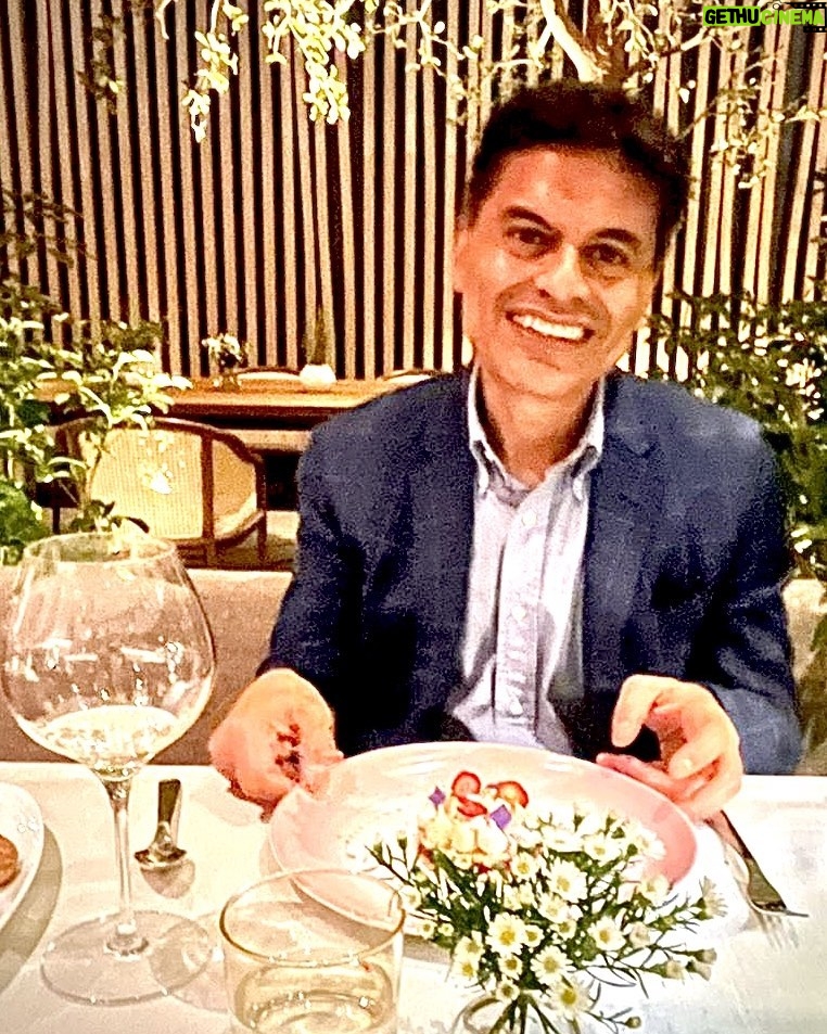 Fareed Zakaria Instagram - After a hellish travel day, a glorious restorative meal at Le Pavillon, Daniel Boloud's sparkling new restaurant in NYC.