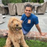 Fareed Zakaria Instagram - Dog bites something . Photo by @lilazakariaa Rhinebeck, New York