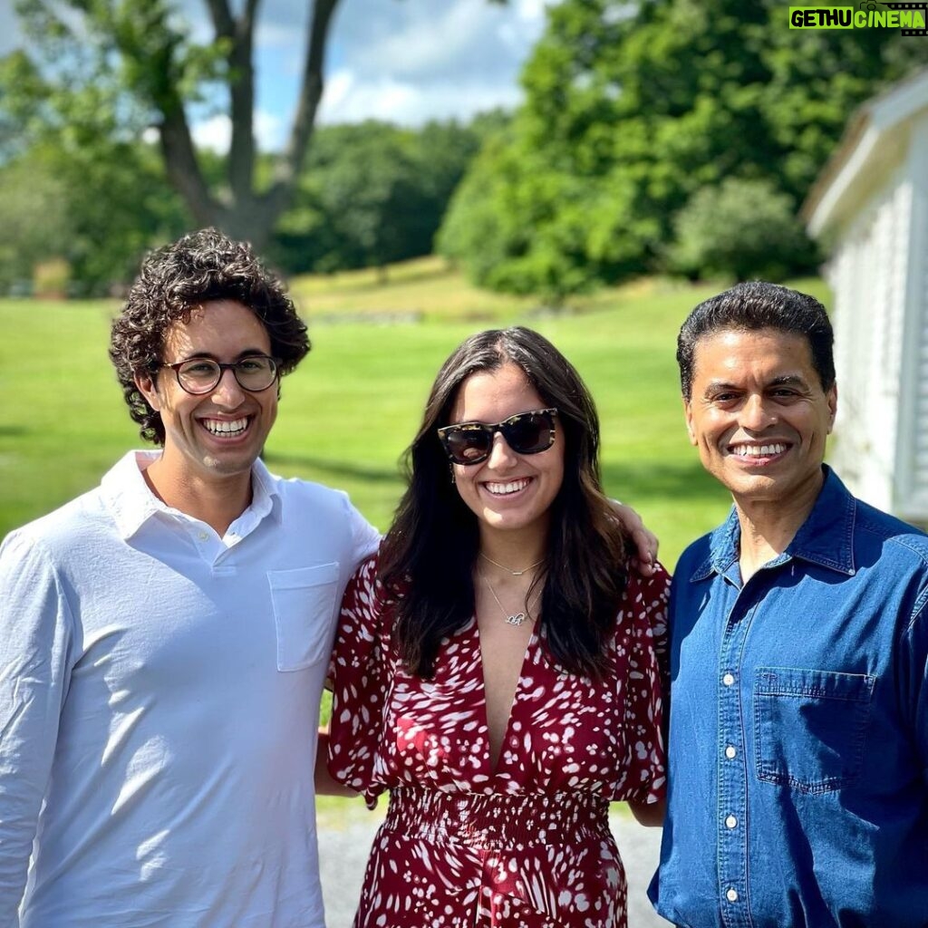 Fareed Zakaria Instagram - Spent the day with my son and daughter visiting old friends in a lovely part of upstate NY. Perfect way to mark July 4th!! Columbia County, New York