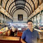 Fareed Zakaria Instagram - Me and Uncle Ho in the Central Post Office building in Saigon, sorry Ho Chi Mihn City. Ho Chi Minh City, Vietnam