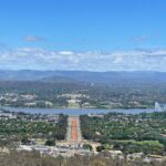 Fareed Zakaria Instagram - Who knew Canberra was so pretty?! Took a wonderful run around the lake, saw the War Memorial, which is moving and its associated museum beautifully laid out. Great dioramas of World War I battles! Love the spontaneous tradition of wedging poppies next to loved-ones' names. There are nice vantage points from which you can see the whole city; which was planned and designed by an American architect. Canberra, Australian Capital Territory