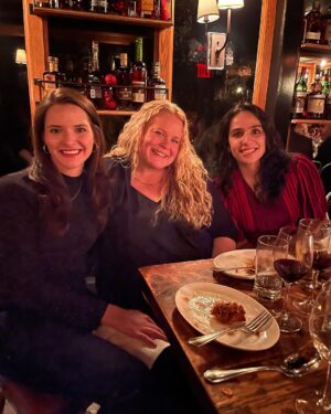 Fareed Zakaria Instagram - Xmas dinner for my GPS and documentary unit teams, followed by karaoke. A real privilege and pleasure to work with such talented people - and it's lots of fun. Feel very blessed. (I might drop more of the karaoke over time!)
