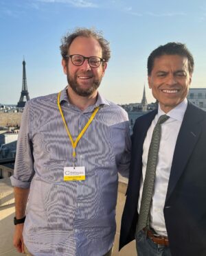 Fareed Zakaria Instagram - Paris - we spent 3 days there last week. Mostly work but some pleasure, especially the strawberries!