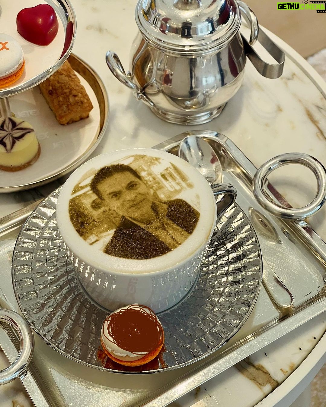 Fareed Zakaria - 1.3K Likes - Just when you think Dubai can't get more over-the-top, look at what I was served here. A cappuccino with my face on the foam!