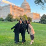 Febby Rastanty Instagram - Throwback to one lovely day in DC. Twas my last day in dc. I’ve actually planned a few activities to do & a few restaurants to try. Ended up just eating ramen, going to the library and strolling at the park. Duduk, leyeh-leyeh, ngobrol ngalor ngidul, foto-foto sambil liat sunset. The day didnt go exactly the way i planned, but it went perfectly fine. Sometimes, you just have to throw away all the worry, all the plans. Just enjoy the ride and let it surprise you. 💖