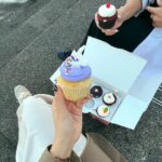 Febby Rastanty Instagram - First time in the city. Strolling around, Museum hopping, catching up & curhat sesh with my long-distance sis @enzystoria 🥹 accompanied by a beautiful sunset & famous cupcakes in town and ended with a good spanish dinner. A lovely day indeed ❤️