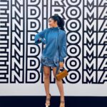 Febby Rastanty Instagram - At #MarcJacobsxFendi launching event last tuesday. Wearing @fendi from head to toe. So in love with my outfit 💙