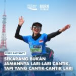 Febby Rastanty Instagram - Sekarang jamannya yang cantik-catik lari 💙 Finish marathon di Tokyo jadi pengalaman yang engga bakal dilupain, malah sekarang Febby punya cita-cita buat dapetin 6 bintang World Marathon Majors ⭐🌟⭐🌟⭐🌟 Memang enggak gampang, tapi latihan—apa lagi dengan arahan team POCARI SWEAT Sport Science—tidak akan bohongi hasil. Langkah Febby juga jadi ajakan untuk teman-teman wanita lain mulai melangkah, soalnya sekarang bukan lagi jamannya lari-lari cantik tapi jamannya yang cantik-cantik lari 🏃‍♀️ #BornToSweat #GoSweatGoION