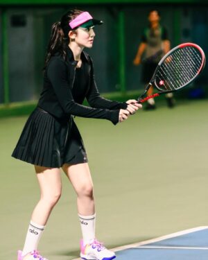 Febby Rastanty Instagram - Tennis tapi bukan tiba tiba 😌