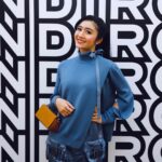 Febby Rastanty Instagram - At #MarcJacobsxFendi launching event last tuesday. Wearing @fendi from head to toe. So in love with my outfit 💙