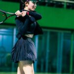 Febby Rastanty Instagram - Tennis tapi bukan tiba tiba 😌