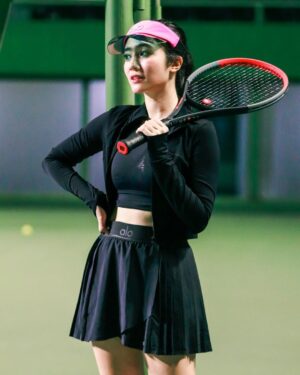 Febby Rastanty Instagram - Tennis tapi bukan tiba tiba 😌