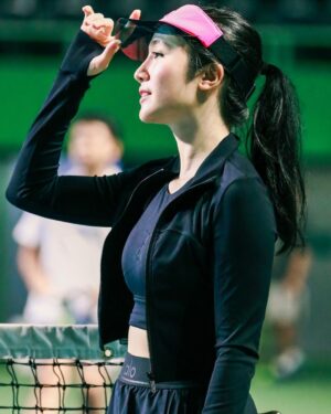 Febby Rastanty Instagram - Tennis tapi bukan tiba tiba 😌