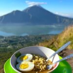 Febby Rastanty Instagram - Physically in bed, Mentally I’m at the top of Mount Batur, watching the sunrise, eating mie rebus and just enjoying the view. // Mt, Batur 2022. Thank you @gunungbaturtrekking 👋🏻 Mountain Batur