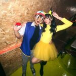 Febby Rastanty Instagram - Throwback to anime(t) gala. Bukan pecinta anime. Jarang banget nonton anime. Terakhir kayaknya anime yang ada di tv lokal setiap hari minggu hahaha 😂 pas dibilang tema nya anime, jujur gak ada ide sama sekali. Cari-cari ide di internet, tiba-tiba muncul pikachu. Bisa bikin sendiri semuanya pula. Biar makin total, kita bawa sekalian aja ash ketchumnya hehehehehehe 🤪❤️