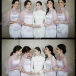 Febby Rastanty Instagram - Dari.. “kakak mila aku punya calon jodoh buat kamu!!” Sampai ke hari dimana kalian membuat janji di hadapan Tuhan untuk bersama selamanya :’’’) Dari awal ngenalin bener-bener sampe deg-degan sendiri karena punya feeling ini mungkin bisa jadi yang terakhir buat kakak mila. Alhamdulillah 2 tahun kemudian bisa jadi kenyataan 🥹 Senang dan bersyukur sekali bisa jadi salah satu saksi perjalanan cinta mereka dari awal. Once again, congratulations beautiful couple ❤️ @jscmila @yakuphasibuan Wishing you both a long and happy married life. May God always shower your marriage with blessings and lots of love. I love you guys 💕 P.S: banyak yang heboh soal aku benerin veil dan dress kakak mila saat jadi bridesmaid 😂 kebetulan saat itu aku diminta kak mila jadi pandongani nya. Kurang lebih seperti “maid of honor” dalam adat batak. Jadi emang tugasnya bantuin bride sebagaimana yang kemarin kulakukan hehe. Kenapa aku? Karena kalau kata kakak mila biar nular. Dipilih yang masih single, biar insyaAllah selanjutnya dia HAHAHAH aminin aja yha guys 😆🙏🏻